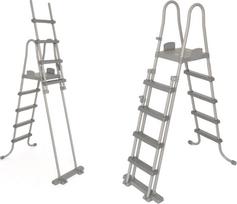Saugios kopėčios baseinams 132 cm, Bestway 58332