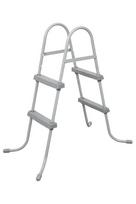 baseino kopeteles - Bestway metalinės baseino kopėčios 84cm - 1 nuotrauka