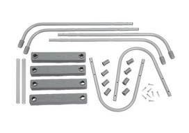 baseino kopeteles - Bestway metalinės baseino kopėčios 84cm - 6 nuotrauka