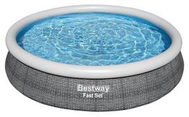 pripuciama sukurine vonia - L2 „Bestway 57443“ pripučiamas baseinas 3,66m x 76 cm - 1 nuotrauka