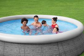 pripuciama sukurine vonia - L2 „Bestway 57443“ pripučiamas baseinas 3,66m x 76 cm - 4 nuotrauka