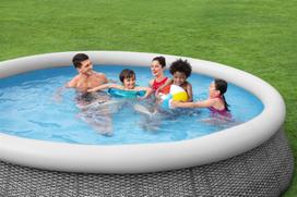 pripuciama sukurine vonia - L2 „Bestway 57443“ pripučiamas baseinas 3,66m x 76 cm - 5 nuotrauka