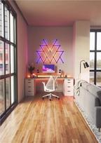 ismanus sviestuvas - Nanoleaf Lines Skin Black Matte 9pcs - 4 nuotrauka