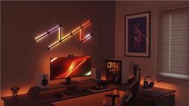 ismanus sviestuvas - Nanoleaf Lines Skin Black Matte 9pcs - 7 nuotrauka