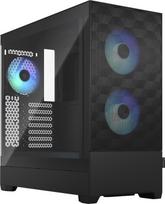 Fractal Design Pop Air RGB TG Clear Tint, juodas