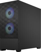 mini itx korpusas - Fractal Design Pop Air RGB TG Clear Tint, juodas - 5 nuotrauka