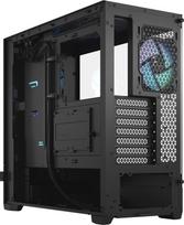 mini itx korpusas - Fractal Design Pop Air RGB TG Clear Tint, juodas - 8 nuotrauka