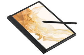 tab s8 deklas - SAMSUNG Galaxy Tab S8 Note View Cover, Black - 4 nuotrauka