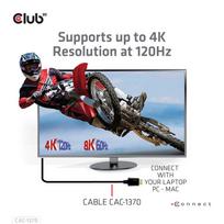 hdmi 2.1 120hz 5m - CLUB 3D CAC-1370 - 5 nuotrauka