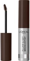 loreal blakstienu tusas - Loreal Brow Artist Plump & Set antakių gelis 7 ml. - 108 Dark Brunette - 1 nuotrauka