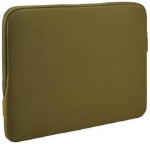 macbook 13 deklas - Case Logic Reflect MacBook Sleeve 13" Olive / Green Olive - 3 nuotrauka