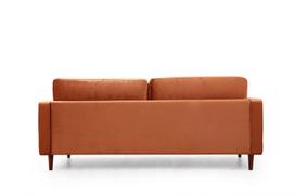 triviete sof - Kalune Design 3 vietų sofa Rome - Oranžinis - 8 nuotrauka