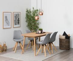 azuolo faneruote - Home4you Dining Table Nagano AC64816 - 8 nuotrauka