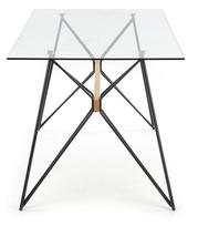 allegra - Halmar Allegro Dining Table Glass - 3 nuotrauka