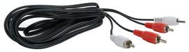rca kabelis - Gembird Cable RCA x2 / RCA x2 Black 1.8m - 1 nuotrauka