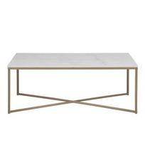 Actona Alisma 61832, žalvario/baltas, 600 mm x 1200 mm x 460 mm