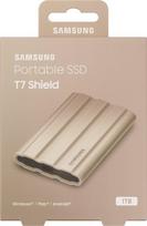 1tb samsung - Samsung T7 Shield 1TB SSD Sand (Auksinis) - 9 nuotrauka