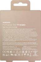 1tb samsung - Samsung T7 Shield 1TB SSD Sand (Auksinis) - 10 nuotrauka