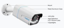 reolink rlc - Reolink RLC-811A White (Balta) - 4 nuotrauka
