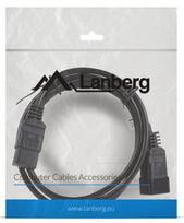usb 2.0 a b cable - LANBERG CA-USBA-10CC-0018-BK - 4 nuotrauka