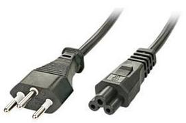 250v maitinimo laidas - CABLE POWER SWISS /NOTEBOOKS/2M 30412 LINDY - 1 nuotrauka