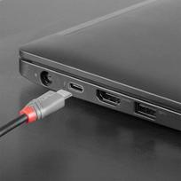 usb c usb b kabelis - CABLE USB2 C-B 0.5M/ANTHRA 36940 LINDY - 4 nuotrauka