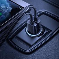 3 port charger - Joyroom C-A06 3.1A Dual-port Smart Car Charger, CAAJRM57983105129 - 6 nuotrauka