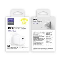 30w pakrovejas - Joyroom wall travel charger USB Type C / USB 30W, PCHJRML_QP303 - 4 nuotrauka