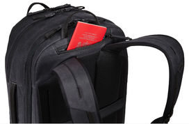 krepsiai thule - Turistinė kuprinė Thule Aion TATB128, juoda, 28 l, 12.9-16" - 9 nuotrauka