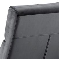 pilka fotel - Fotelis Actona Alba 89990, tamsiai pilka, 62 cm x 86 cm x 90 cm - 5 nuotrauka