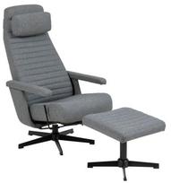 fotelio koju atrama - Fotelis Actona Tranby 62368, tamsiai pilka, 118 cm x 66 cm x 113 cm - 2 nuotrauka