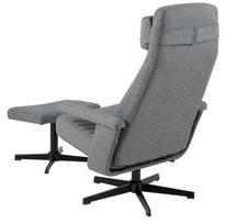 fotelio koju atrama - Fotelis Actona Tranby 62368, tamsiai pilka, 118 cm x 66 cm x 113 cm - 4 nuotrauka