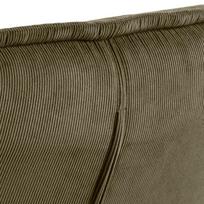 kedes su zaliu - Fotelis Actona Blizzard With Footstool, alyvuogių žalia, 70 cm x 80 cm x 98 cm - 6 nuotrauka
