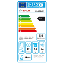bosch dziovykla - Bosch WQG232ALSN - 5 nuotrauka