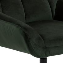 88 cm - Fotelis Actona Paris, tamsiai žalia, 73 cm x 82 cm x 88 cm - 4 nuotrauka