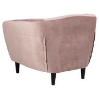 kauciukmedis - Fotelis Actona Ria 77170, rožinis, 97 cm x 83 cm x 79 cm - 2 nuotrauka