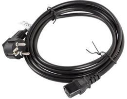 maitinimo laidas iec 320 c13 - Lanberg Cable Schuko / C13 Black 3m - 3 nuotrauka