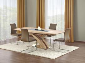 Valgomojo stalas Halmar Sandor Natural, 1600 - 2200x900x750 mm