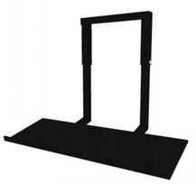 lentynos klaviatura - NEWSTAR KEYBOARD SHELF FOR PLASMA-M2500/W2500-SERIES - BLACK - 1 nuotrauka