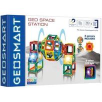 GEOSMART magnetinis konstruktorius su RC GeoSpace Station 70 pcs., GEO401