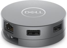 dell laidas - Dell 6-in-1 USB-C Multiport Adapter  DA305 0.12 m, Grey, USB Type-C - 3 nuotrauka