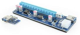 pci express kabelis - GEMBIRD RC-PCIEX-03 - 4 nuotrauka