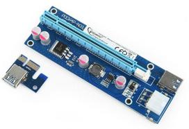 pci express kabelis - GEMBIRD RC-PCIEX-03 - 5 nuotrauka