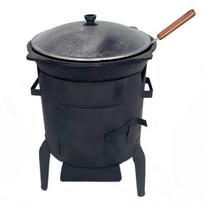 kaminai ir - Krosnelė kazanui Kazan Mangal (KMB12) 3 mm, 10-12 L - 2 nuotrauka