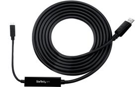 usb c to displayport - Laidas StarTech USB C to DisplayPort 1.2, juoda, 3 m - 5 nuotrauka