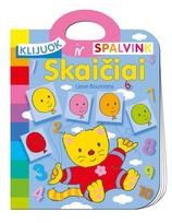 nera autoriaus - Klijuok ir spalvink. Skaičiai - 1 nuotrauka