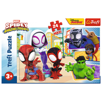 zmogaus voro delione - TREFL SPIDER-MAN dėlionė „Žmogus-voras Spidey“, 24 det. - 3 nuotrauka