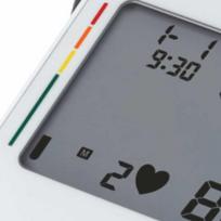 zastinis kraujospudzio matuoklis - Kraujospūdžio matuoklis Haeger Digi Heart TM-ARM.003A, Balta - 2 nuotrauka