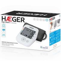 zastinis kraujospudzio matuoklis - Kraujospūdžio matuoklis Haeger Digi Heart TM-ARM.003A, Balta - 3 nuotrauka