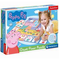 GIANT FLOOR PUZZLE PEPPA PIG su interaktyviu rašikliu (EN)